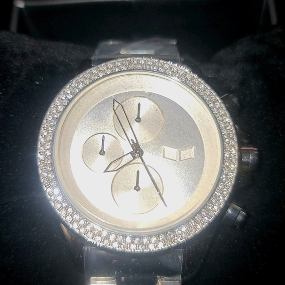 NIB - Vestal Swarovski Silver - Picture 1 of 4